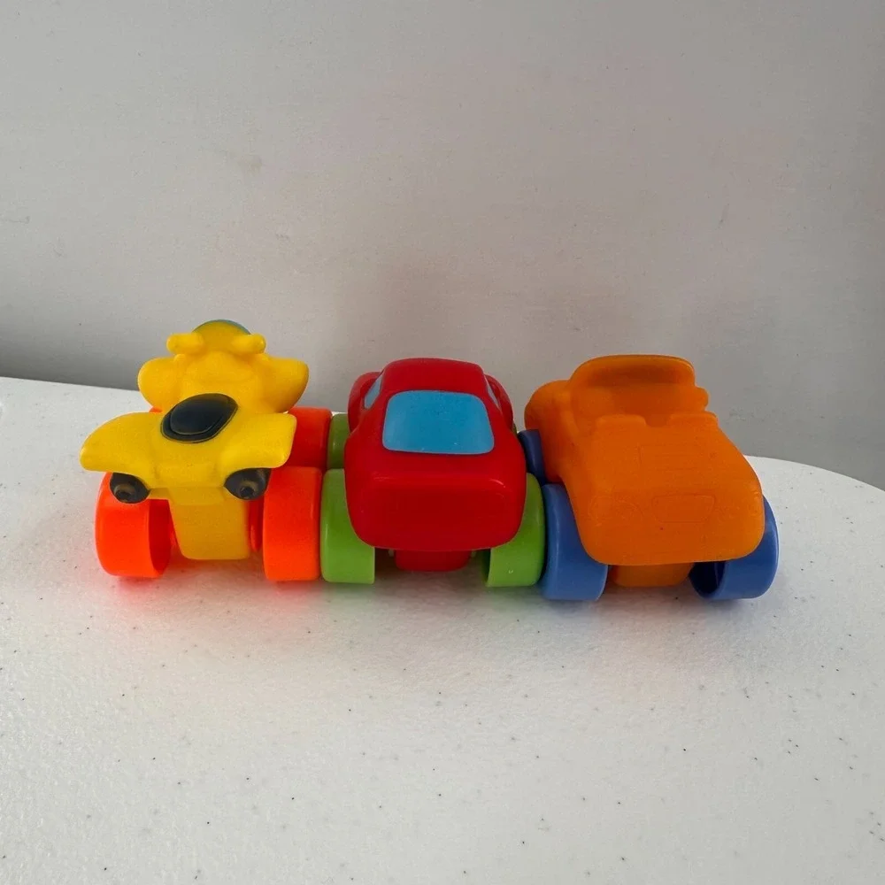 Polyfect Clementoni Baby Toys Soft Cars Motorcycle Set Toddlers 2019 3 Inch Toy‎